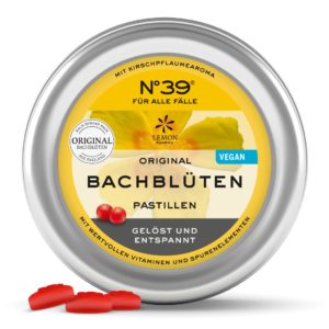 N°39 Pastille FÜR ALLE FÄLLE Original Bachblüten original bachflower Dr. Bach Lemon Pharma